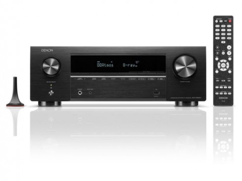 Stiprintuvas Denon AVR-X1800H 7 x 175W 8K juodas (black)